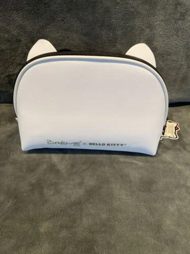 X Hello Kitty White Travel Makeup Pouch