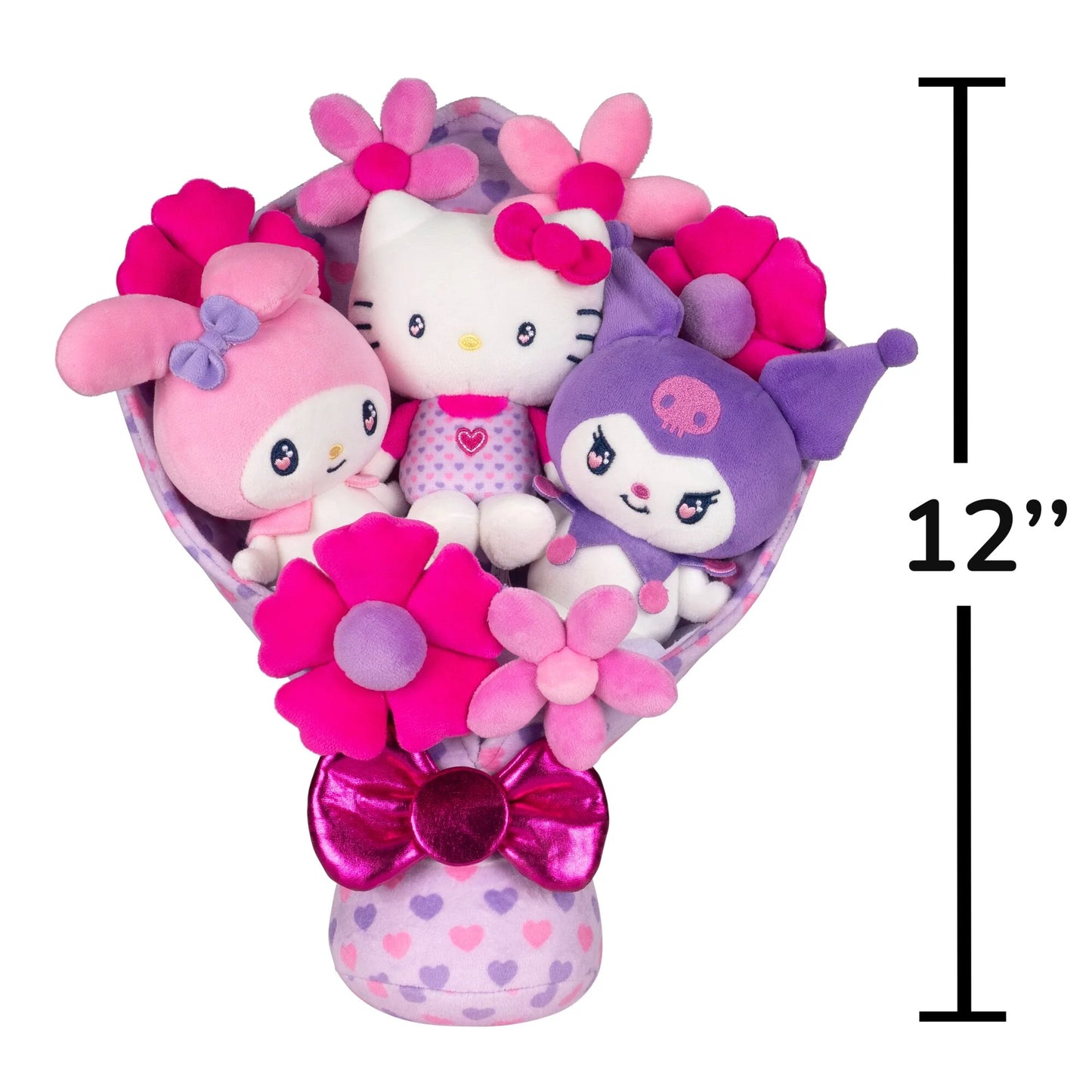 Hello Kitty® and Friends - 12 Inch Plush Special Valentine’S Bouquet
