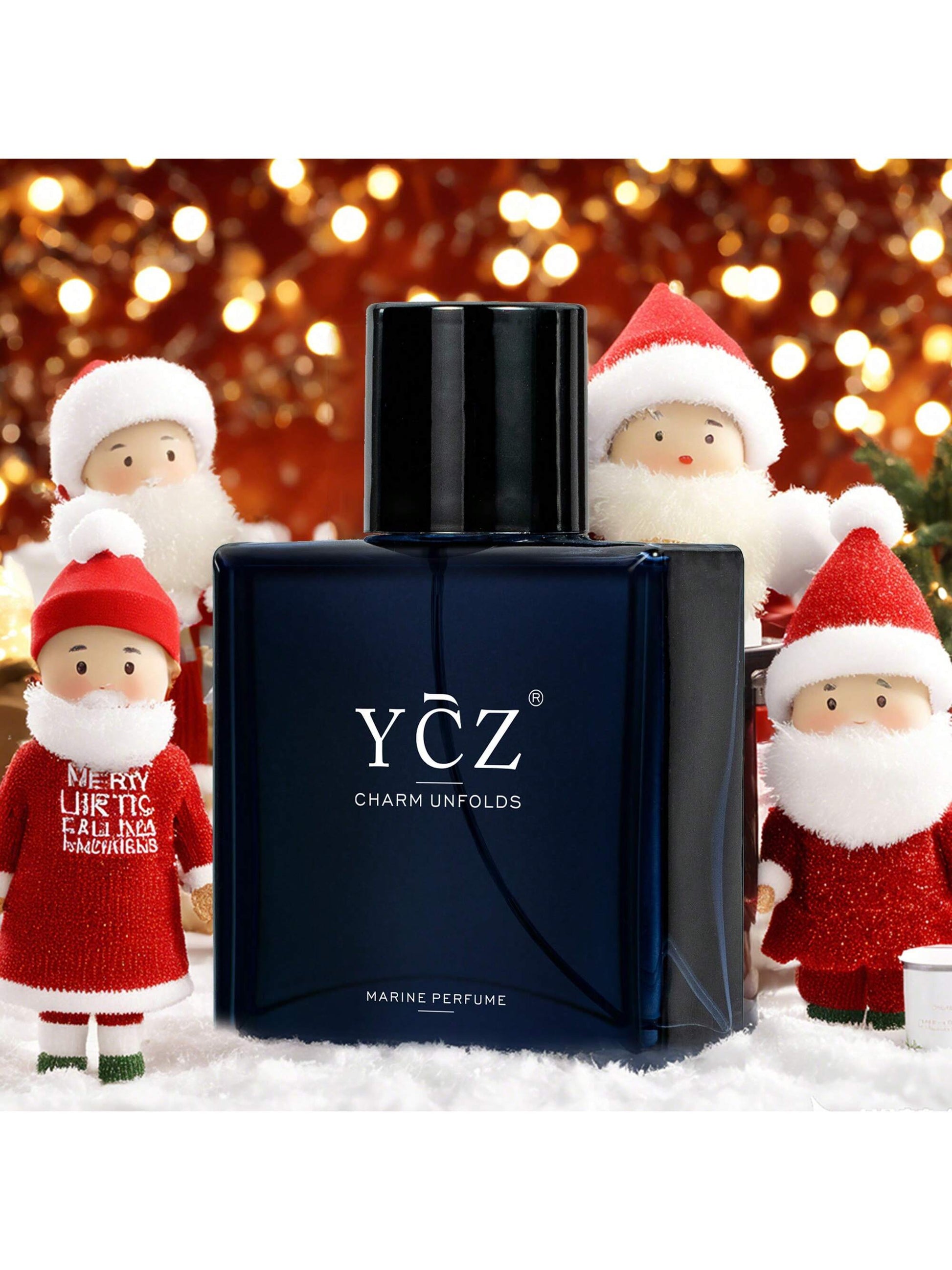 Merry Christmas! YCZ Midnight Navy Eau De Toilette for Men and Women, 1.7 Fl Oz. Attract Women, Homoseual Attraction, Attract Men. This Long-Lasting Fragrance Blends Fresh Citrus Notes with Cologne Accords, Making It the Perfect Gift for Gentlemen. Suitable for Men'S Perfume, Women'S Perfume, or as a Gift for Boyfriends, Father'S Day, or Valentine'S Day.