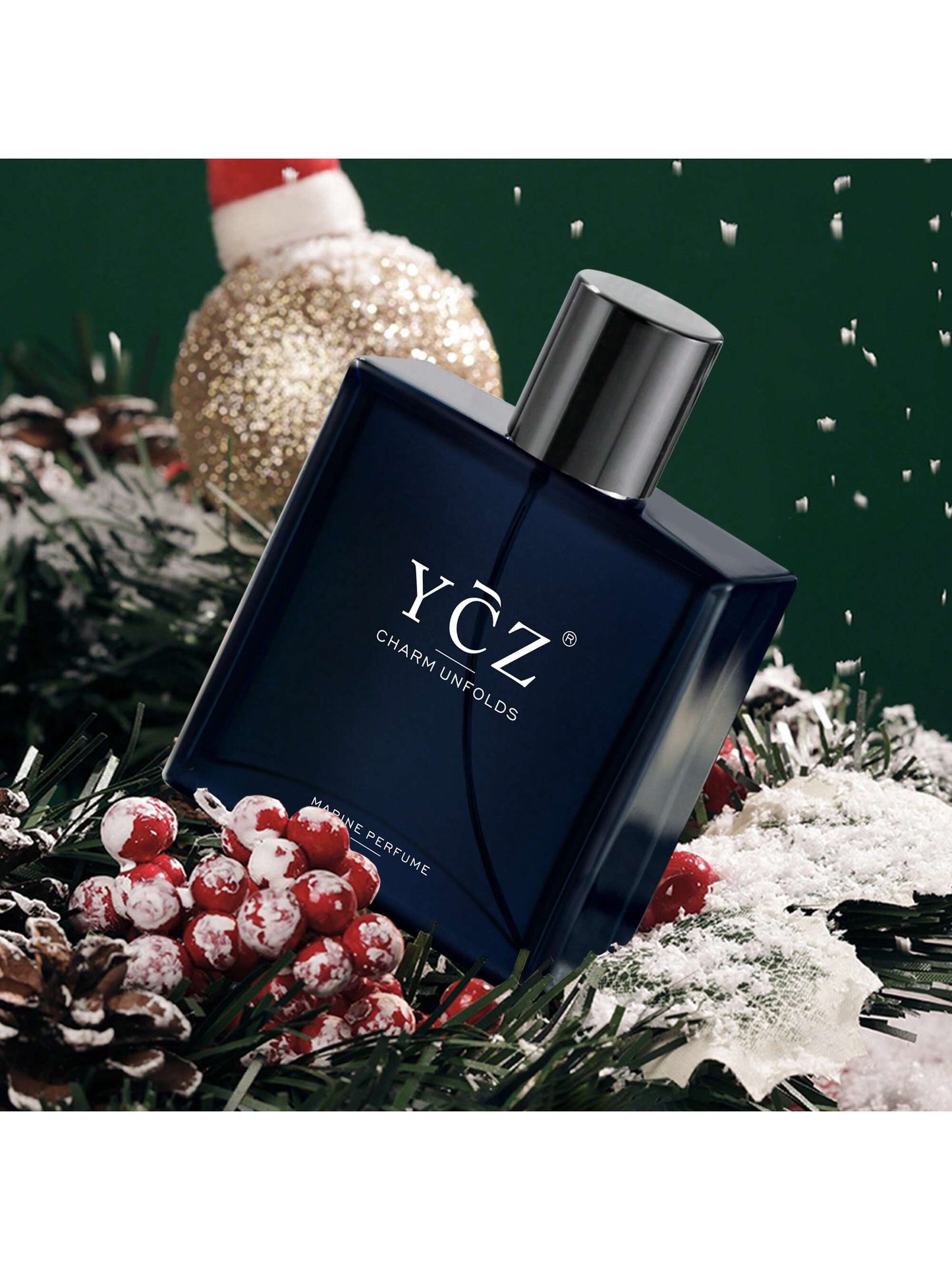 Merry Christmas! YCZ Midnight Navy Eau De Toilette for Men and Women, 1.7 Fl Oz. Attract Women, Homoseual Attraction, Attract Men. This Long-Lasting Fragrance Blends Fresh Citrus Notes with Cologne Accords, Making It the Perfect Gift for Gentlemen. Suitable for Men'S Perfume, Women'S Perfume, or as a Gift for Boyfriends, Father'S Day, or Valentine'S Day.