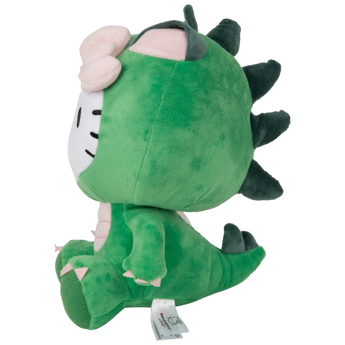 862915 12 In.  Dinosaur Plush Figurine, Green
