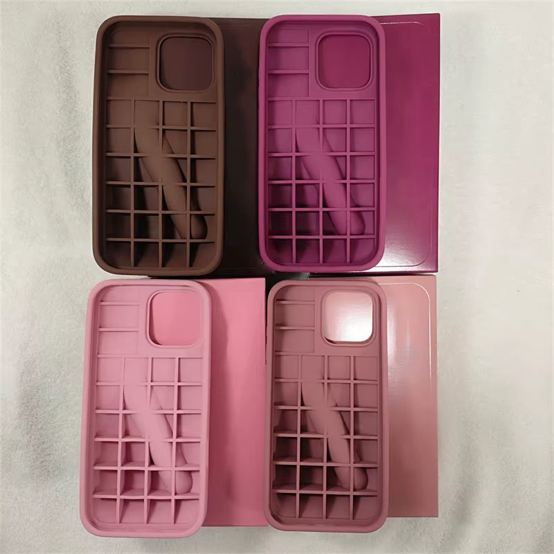 INS Lipstick Lip Holder Soft Silicone Phone Case for Iphone 16 14 Pro 13 Promax 12 11 16 Pro Max plus Portable Lip Gloss Cover