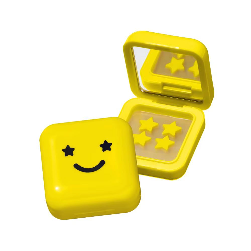 32 Stars Patches Yellow Acne Pimple Patches Invisible Concealer Fade Repair Stars Hydrocolloid Acne Patches Box Makeup Mirror