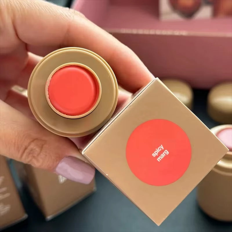 New  Blush Pocket Phone Case for Iphone 17 16 15 14 13 12 11 Pro Max plus Air Lip Gloss Lipstick Blusher Makeup Phone Cases