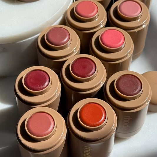 New  Blush Pocket Phone Case for Iphone 17 16 15 14 13 12 11 Pro Max plus Air Lip Gloss Lipstick Blusher Makeup Phone Cases