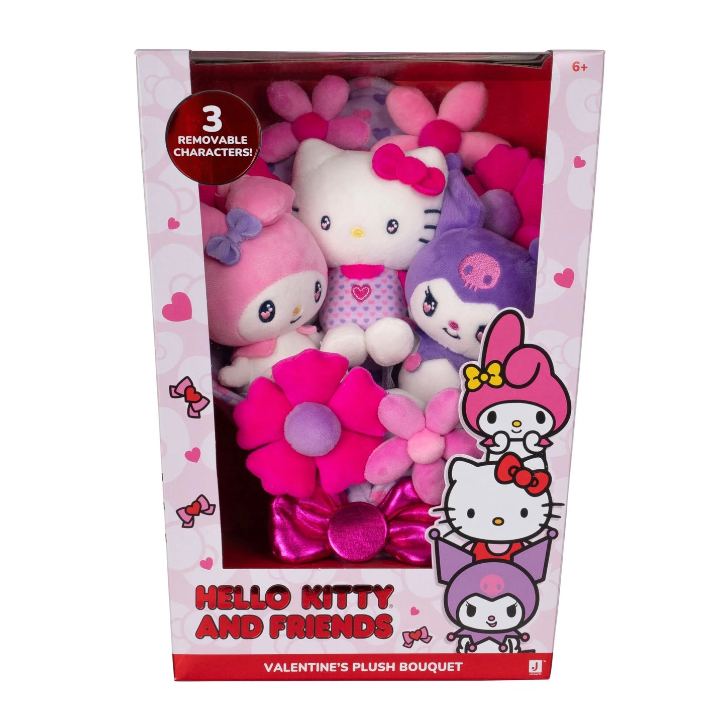 Hello Kitty® and Friends - 12 Inch Plush Special Valentine’S Bouquet