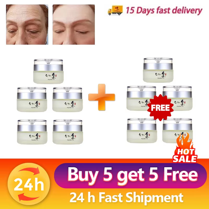 50G Collagen anti Wrinkle Firming Face Cream Deep Hydration Fade Fine Lines Lifting anti Aging Whitening Korean Skin Care Cream