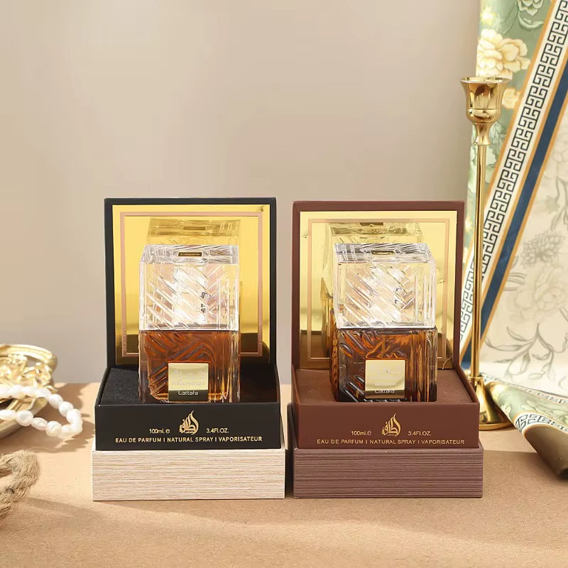 Original La-Tta-Fa Khamrah Series Eau De Parfum 100Ml-Classic Arabian Spicy Perfume,Long Lasting Oriental Cologne & Gift for Men